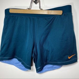 reversible nike running shorts size Small